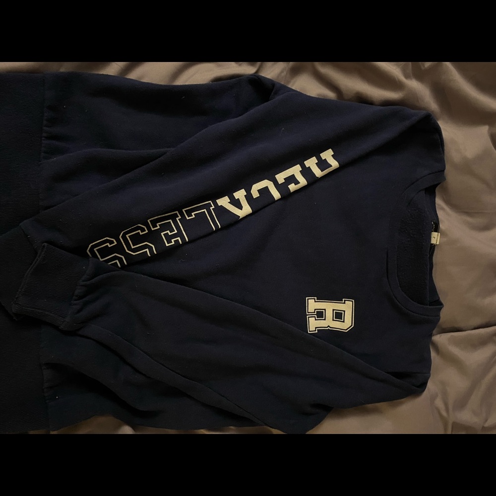 Young and reckless crew neck sweater